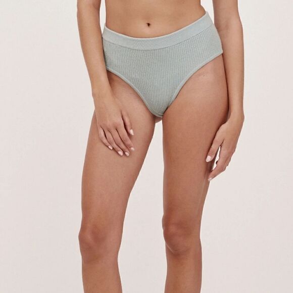 NWOT Naked Cashmere Belen Briefs in Barley - Picture 2 of 5